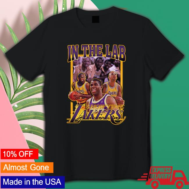lakers in the lab The Legends Tee - Showtime Lakers T Shirt