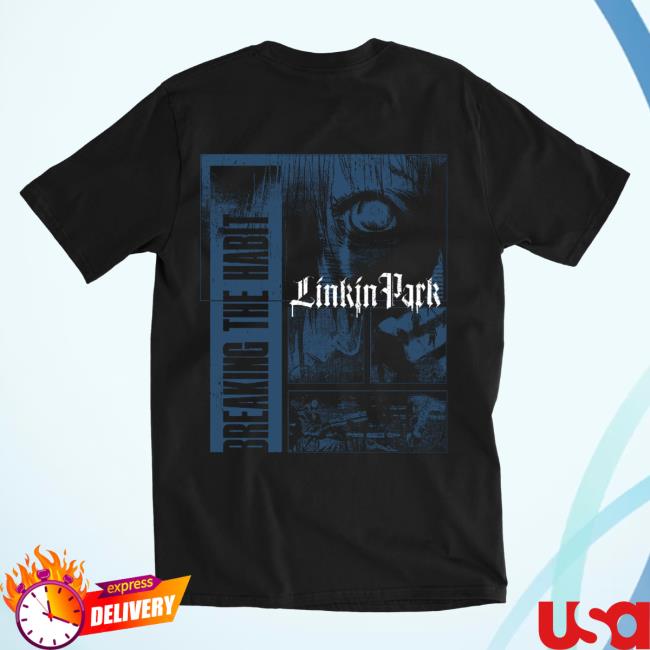 Official Linkin Park Merch Store Meteora Bth Anime Black Shirt 2023 LinkinPark Apparel Clothing Shop
