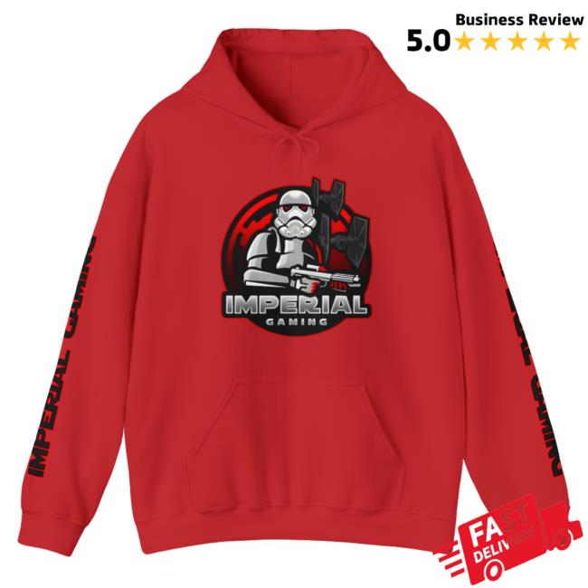 Official Imperial Gaming Hooded Sweatshirt Red