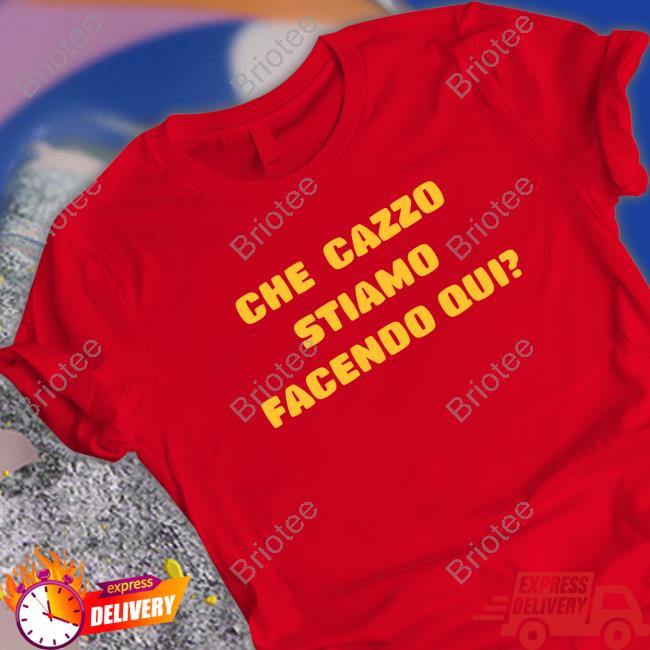 Official Stephen King Che Cazzo Stiamo Facendo Qui Shirt