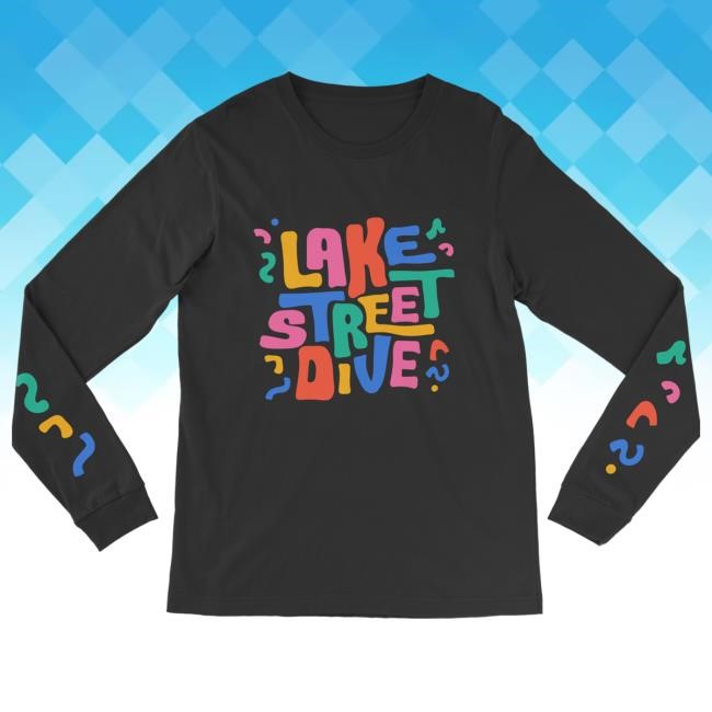 Apparel | Official Lake Street Dive Store Colorful Logo L/S Lake Street Dive