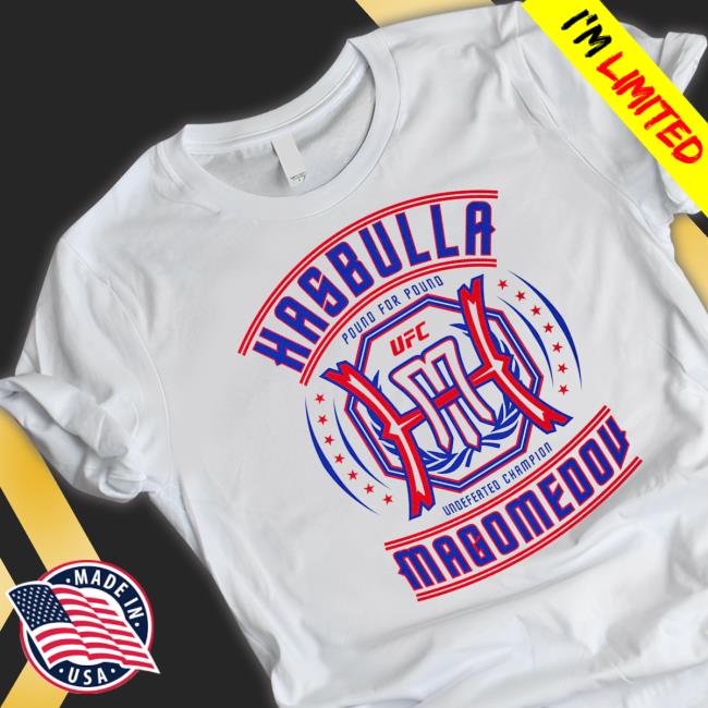 Official Men's Ufc Hasbulla Undefeated Tee Shirt