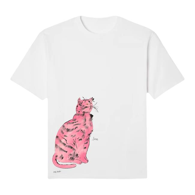 Official The Brant Foundation Warhol Sam Cat Youth Hot Shirt BrantFoundation