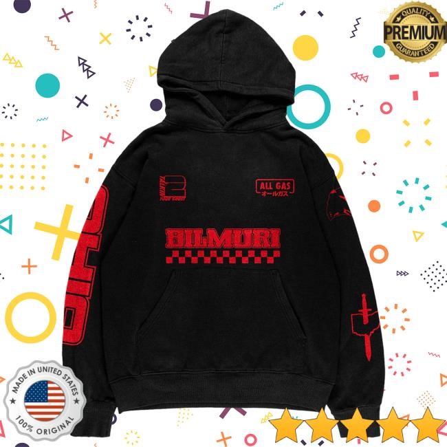Official Bilmuri Merch Johnny Franck Racing Pull Over Hoodie