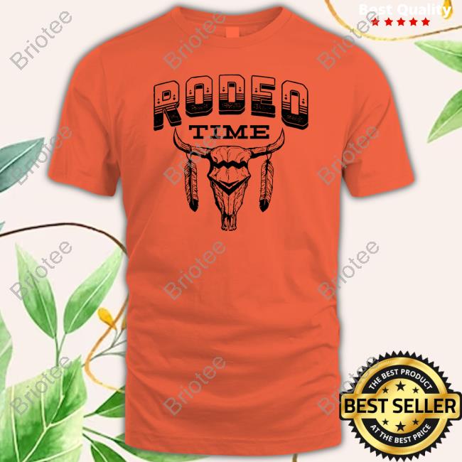 Rodeo Time Skull Clay T-Shirt