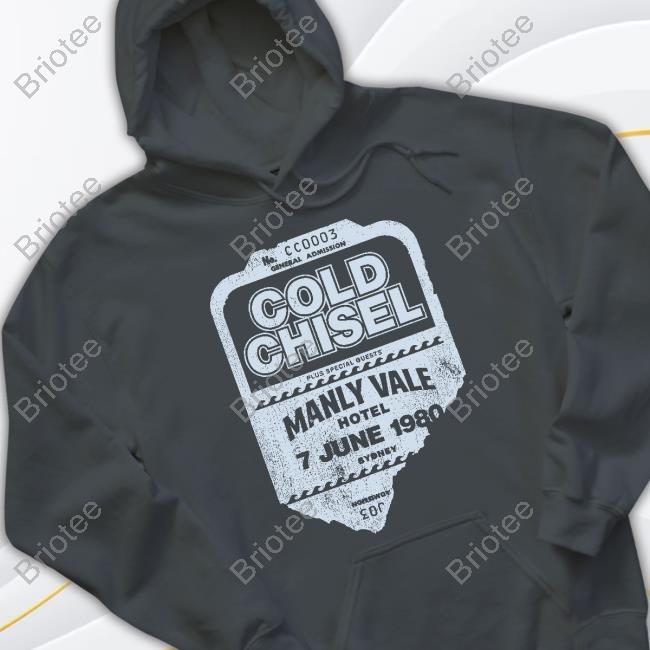 Ausmusic T-Shirt Day Shop Merch Cold Chisel - Ticket Stub - Navy T-Shirt Archie Roach Cold Chisel - Ticket Stub - Navy Long Sleeve Tee Archie Roach
