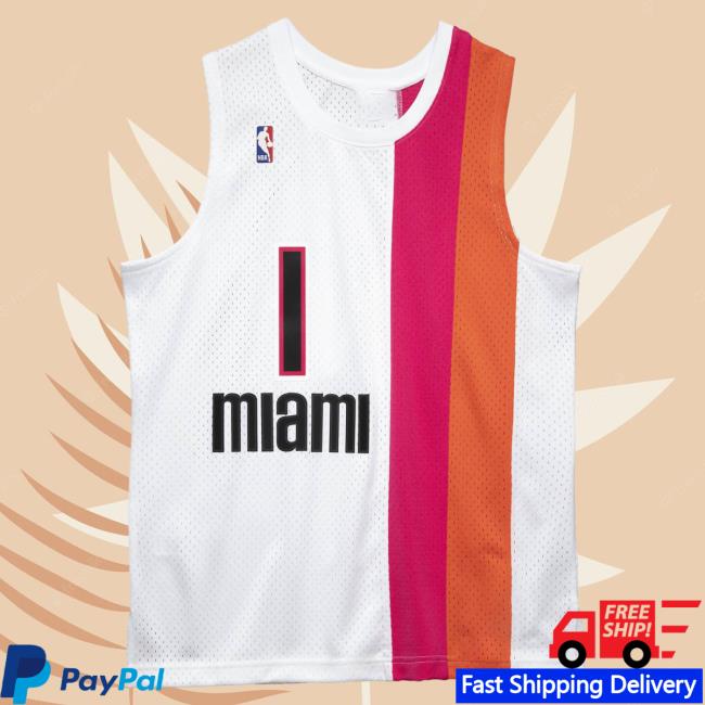 Official Moda3 Mitchell And Ness Heat Chris Bosh '11-12 Swingman Jersey Tank New Shirt