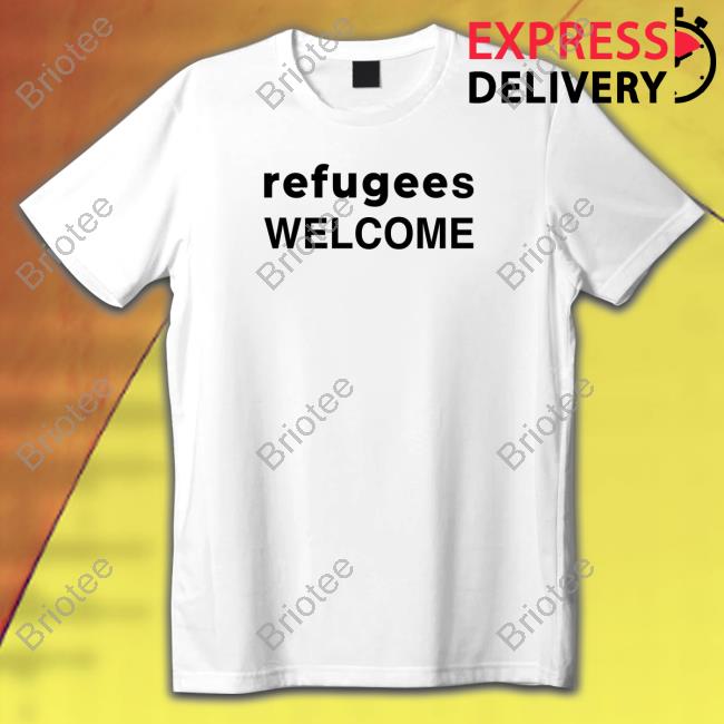 Official Refugees Welcome Hoodie
