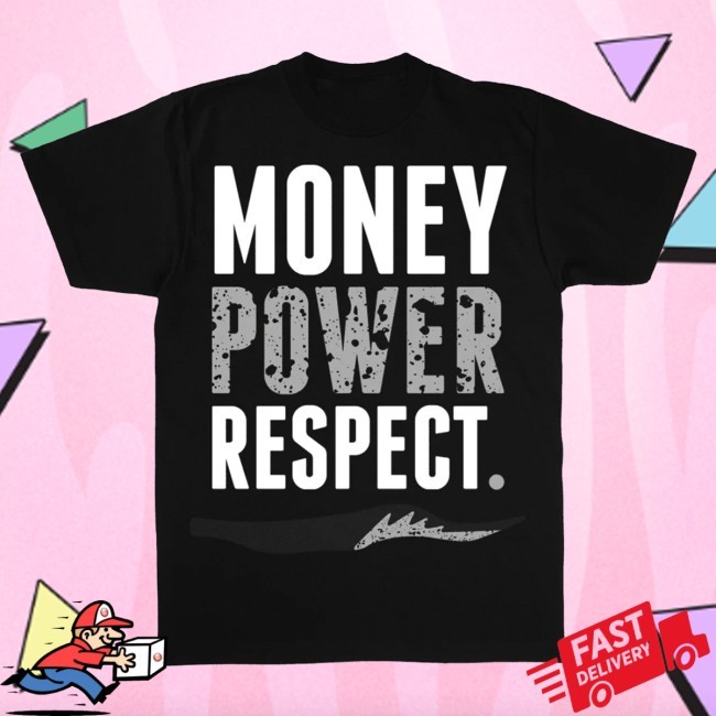 Money Power Respect "Metallic Reimagined" - Black T-Shirt Million Dolla Motive Shop Tee