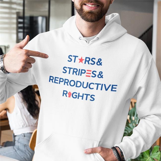 Stars & Stripes & Reproductive Rights Tee Shirt