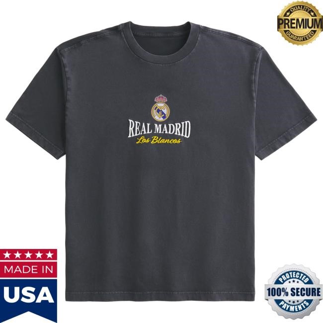 Official Hollister Co Merch Store Real Madrid CF Graphic T Shirt Hollister Apparel Clothing Shop Hollisterco