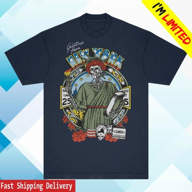 Grateful Dead New York United States of Dead Shirts | Grateful Dead Merch Store Official