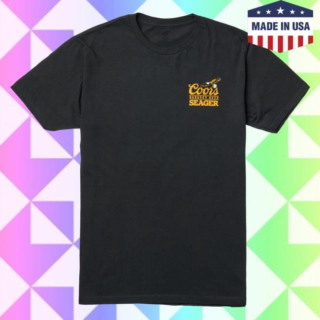 Official Seager Clothing Store Shop Seager Seager x Coors Banquet Preserve Shirts Black Seagerco
