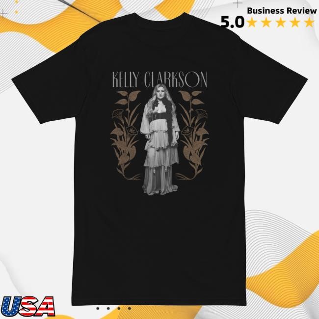 Kelly Clarkson Official Store Shop Kelly Clarkson Floral Photo Short Sleeve