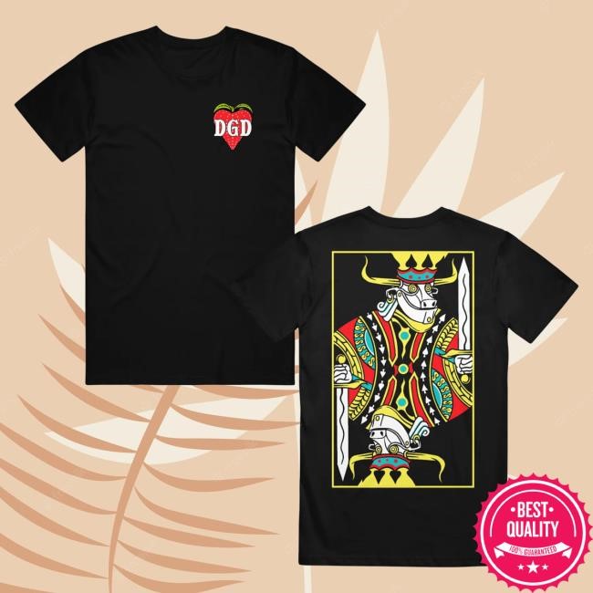 Official Dance Gavin Dance Merch Gavin King Card Black Tshirt DanceGavinDance