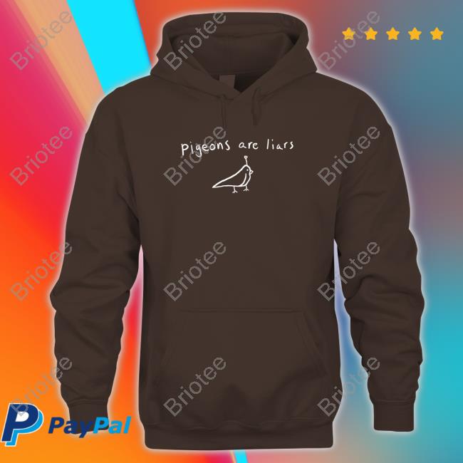 Birds Aren't Real Merch Pigeons Are Liars T-Shirt