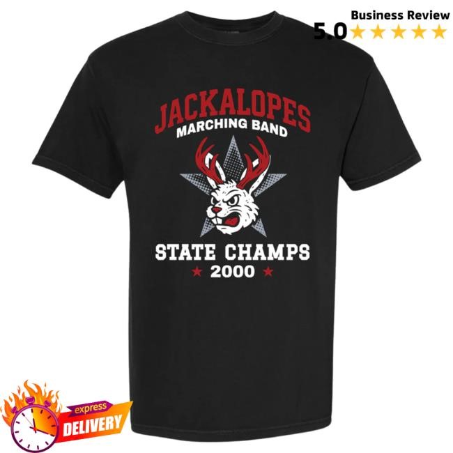 Official Treaty Oak Revival Merch Store Jackalopes Marching band T Shirt