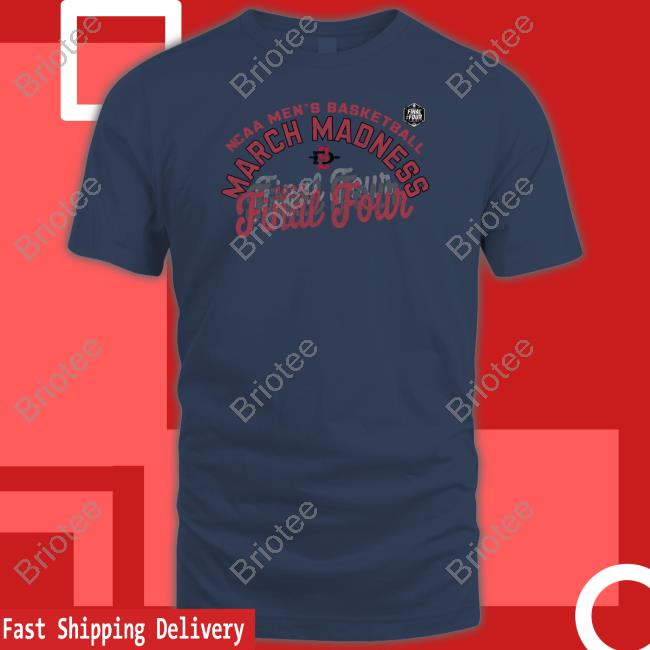 Official San Diego State Aztecs 2023 March Madness Final Four Script T-Shirt