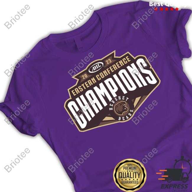 Official 2023 Hershey Bears Eastern Conference Champions Adult Tee