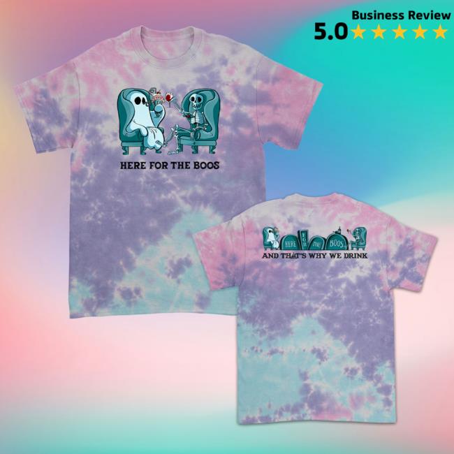 Atwwd Merch Here For The Boos Shirt New Candy Tie Dye