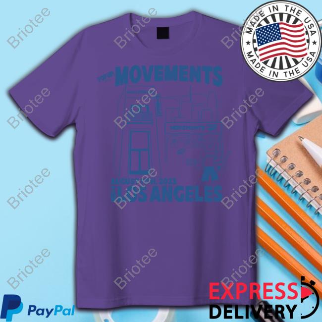 Movements Merch L.A. Pop Up Shirt Official Movements L.A. Pop Up Shirt