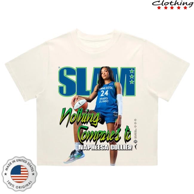 Official Slam Goods SLAM Women's Crop Cover New Shirt - Napheesa Collier (SLAM 257)