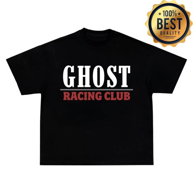 Official Ghost Racing Apparel Ghost Racing White Cigar Ghost Tee - Black