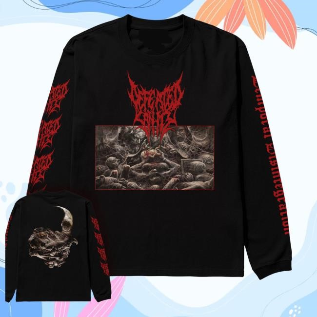 Official Night Shift Merch Store Shop Defeated Sanity - Temporal Disintegration Long Sleeve Shirt Nightshift Merch