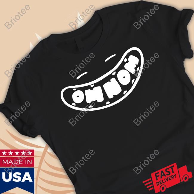 Official OMNOM Logo Long Sleeve Tee Shirt