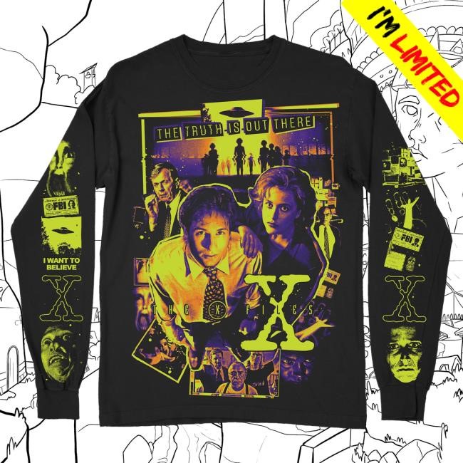 Layering Essential Creep-O-Rama The X-Files Truth Premium long sleeve