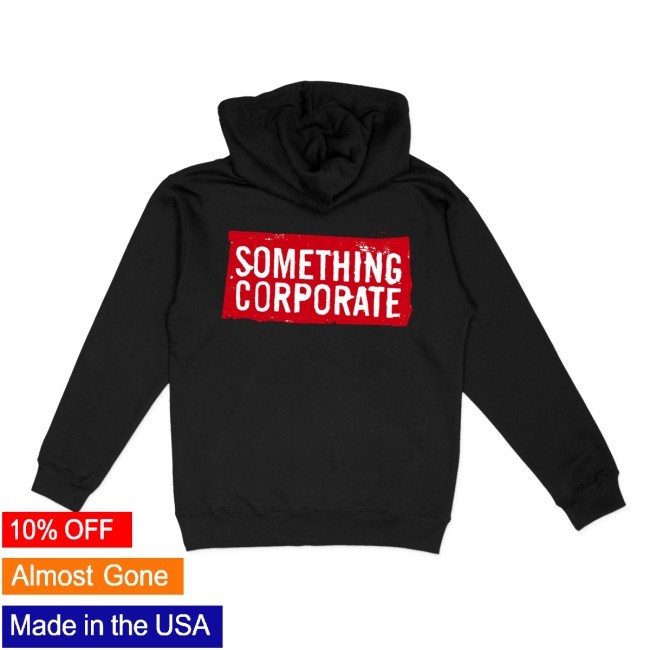 Andrew McMahon Something Corporate Logo Hoodie