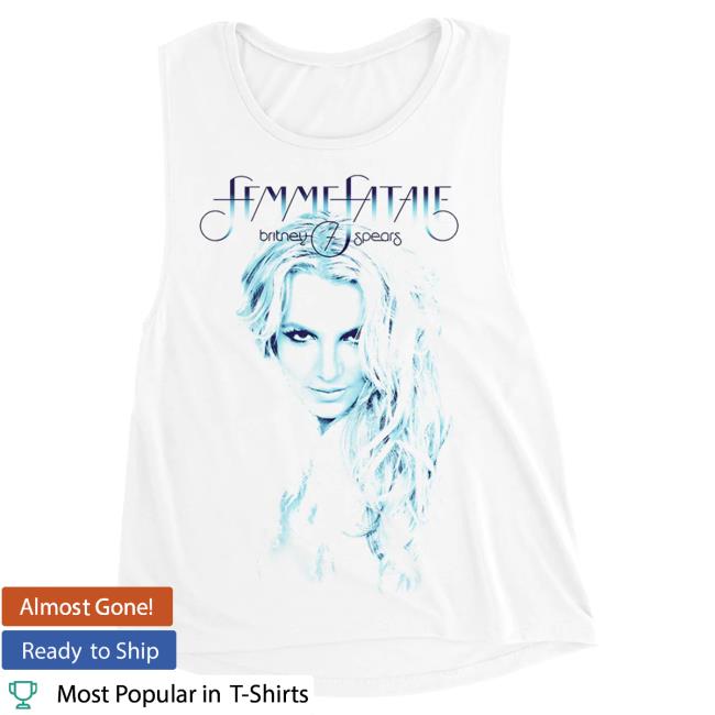 Official Britney Spears Merch Store Britney Spears Femme Fatale Tank Top Top Shirt Britney Spears Apparel Clothing Shop BritneySpears