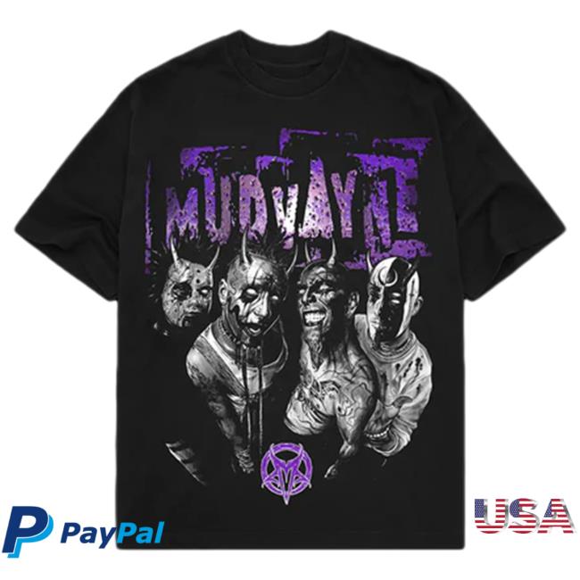 Official Mudvayne Merch Mutatis Purple Mudvayne Shirt 2023