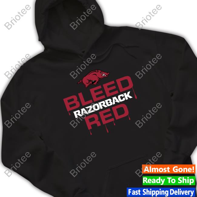 Bleed Razorback Red Tee Shirt