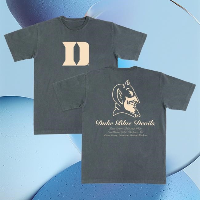 Hot Duke Homecourt Heavy Tee by Slam Goods NCAA Fans