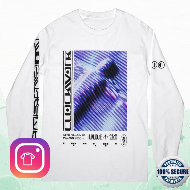 Official Merch Now Northlane Clockwork Long Sleeve Top Shirt (White) MerchNow