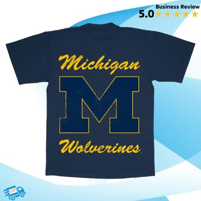 Official Kiwiclo X Bryce Underwood Michigan Wolverines Navy Top Shirt