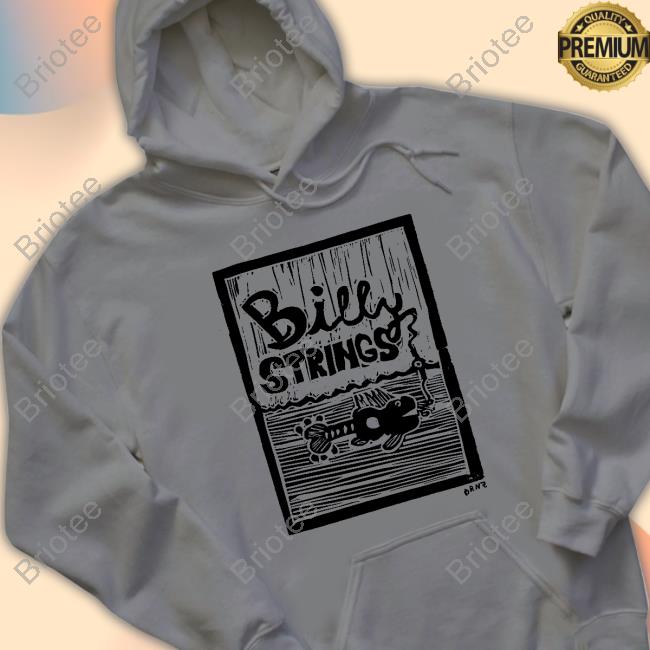 Official Billy Strings Merchandise #7 Danny Barnes Fish Guitar T Shirts