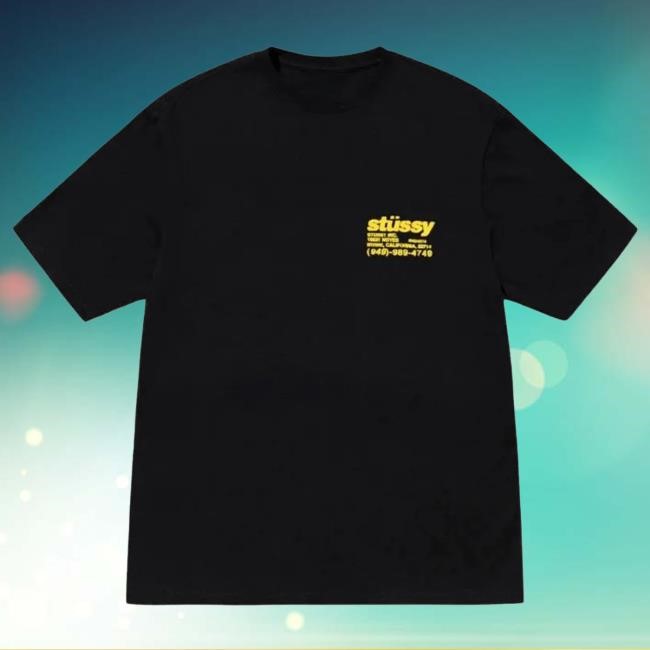 Sasom Stussy Dna Tee Pigment Dyed T Shirt