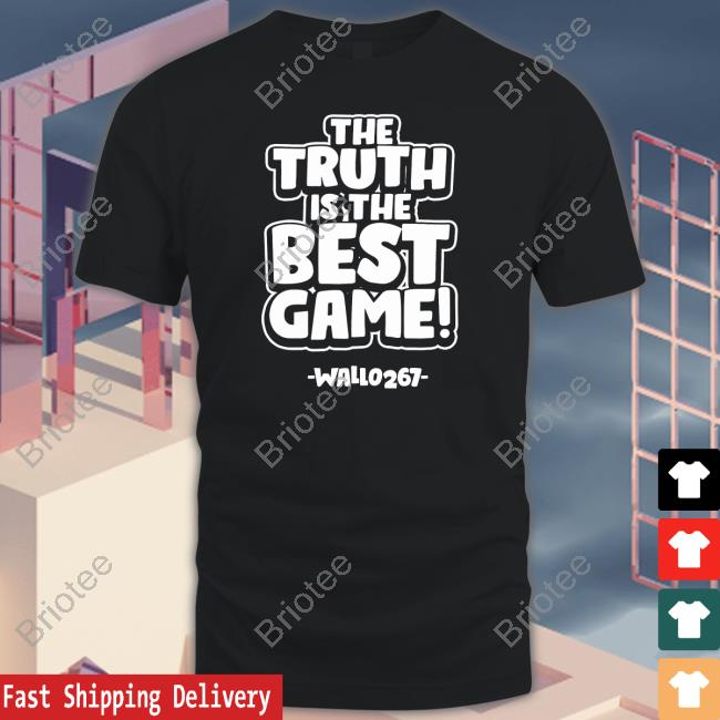 Barstool Sports The Truth Is The Best Game Wallo267 Hooded Sweatshirt