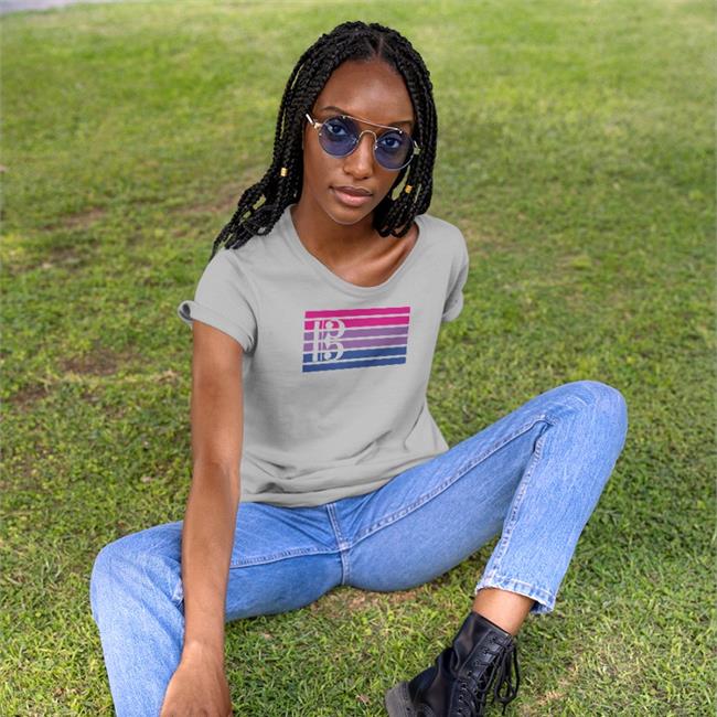 Threatening Music Notation Bisexual And Alto Clef Bi Flag Long Sleeve
