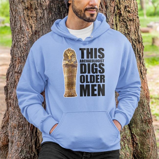 This Archaeologist Digs Older Men T Shirt Sport Grey