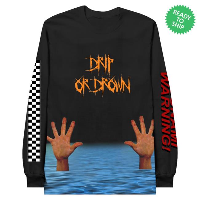 Official Gunna Merch Store Gunna Tsunami Long Sleeve Shirts