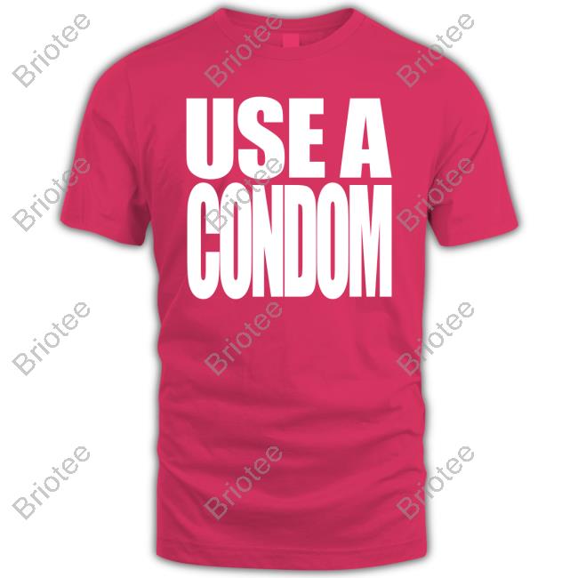 Rihanna Wearing Use A Condom Shirt