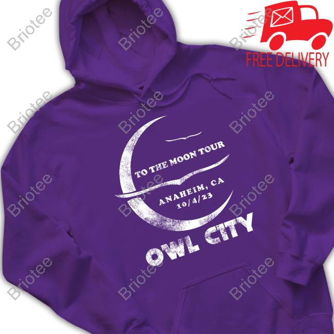 Owl City Merch To The Moon Tour Anaheim Long Sleeve T Shirt