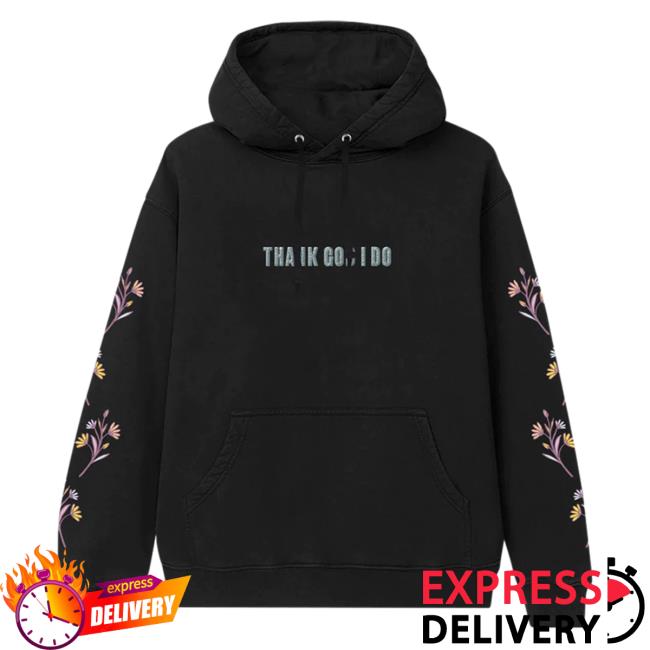Thank God I Do Black Crew neck Sweatshirt