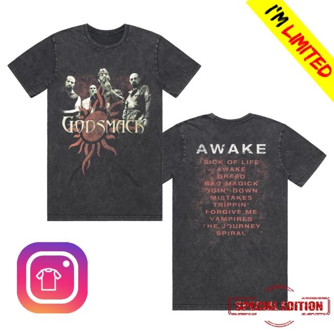 Official Godsmack Merch Store Godsmack Awake Shirt