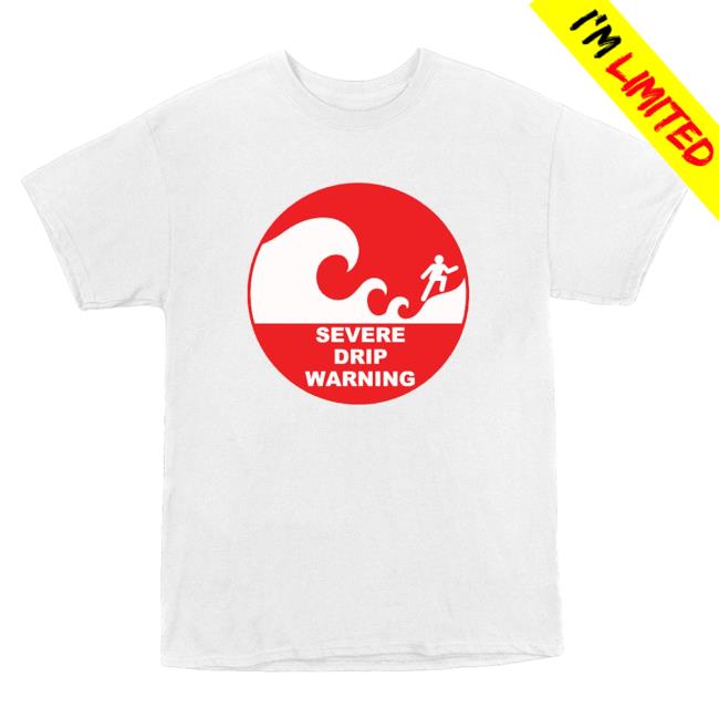 Official Gunna Merch Store Gunna Drip Warning Attractive Shirt (White)
