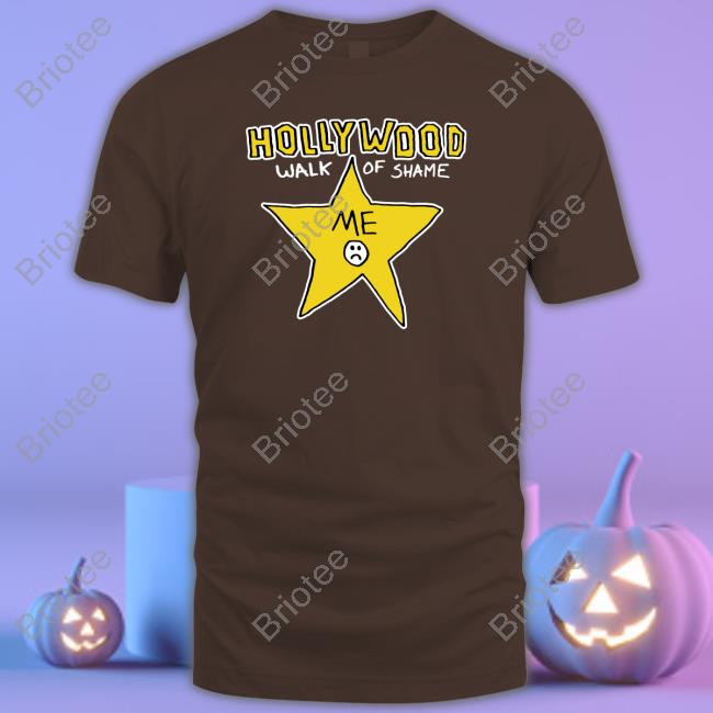 Shirts That Go Hard Hollywood Walk Of Shame Tee Thegoodshirts