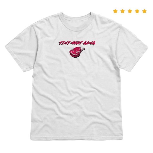 Official Tmg Studios Merch Tmg Studios Tiny Meat Gang | White Top Shirt